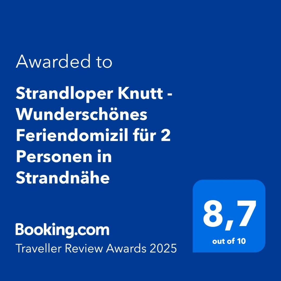 Strandloper Knutt - Wunderschoenes Feriendomizil Fuer 2 Personen In Strandnaehe ヴァンガーオーゲ エクステリア 写真